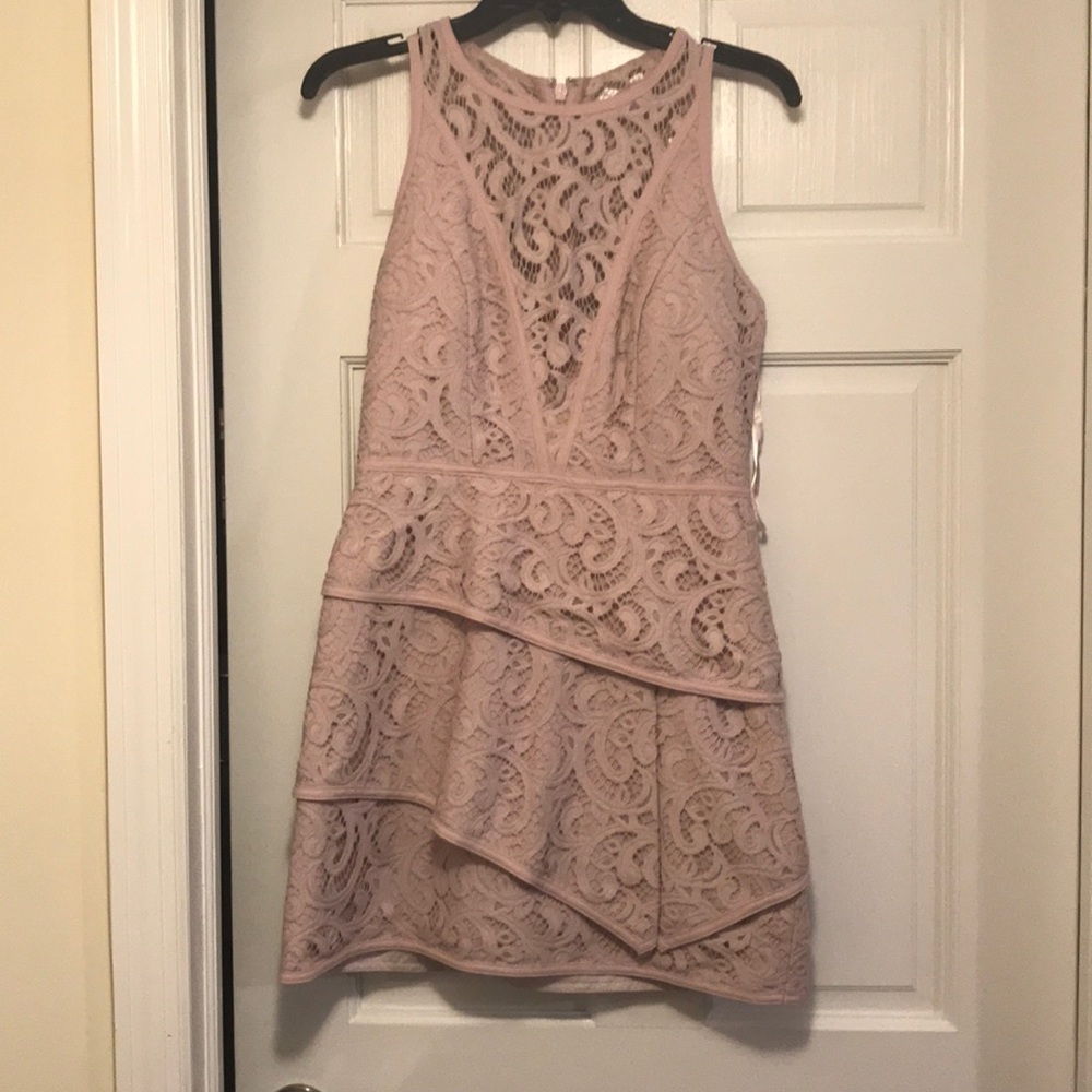 Beautiful BCBG mini lace dress